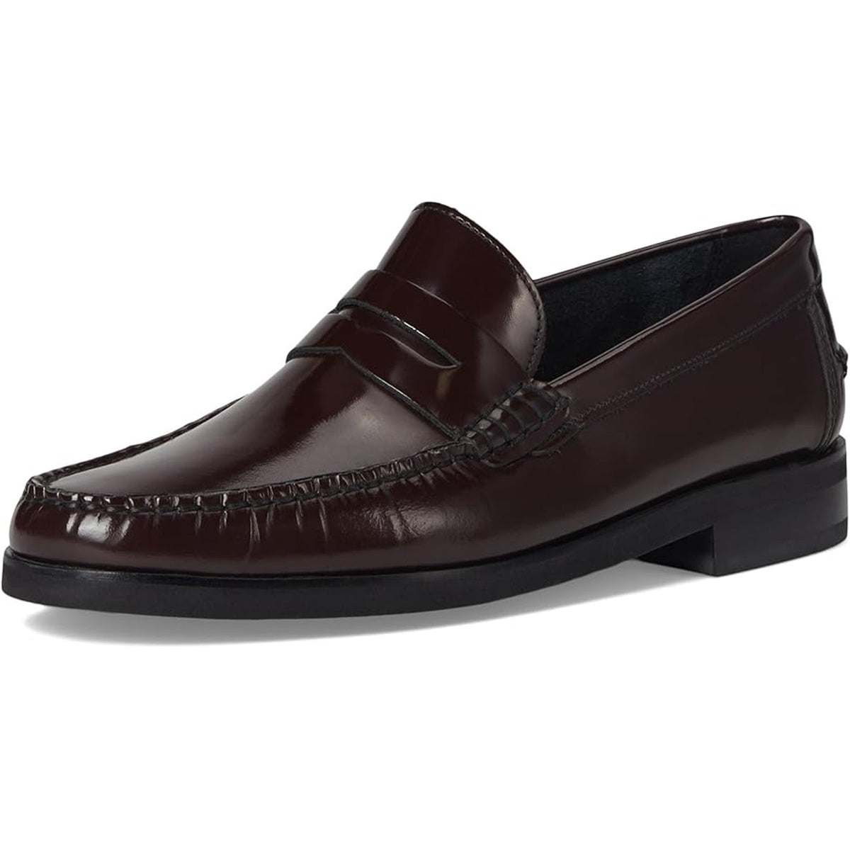 Florsheim Mens Berkley Flex Penny Loafer Size 11.5 Burgundy Brown Leather NWOB