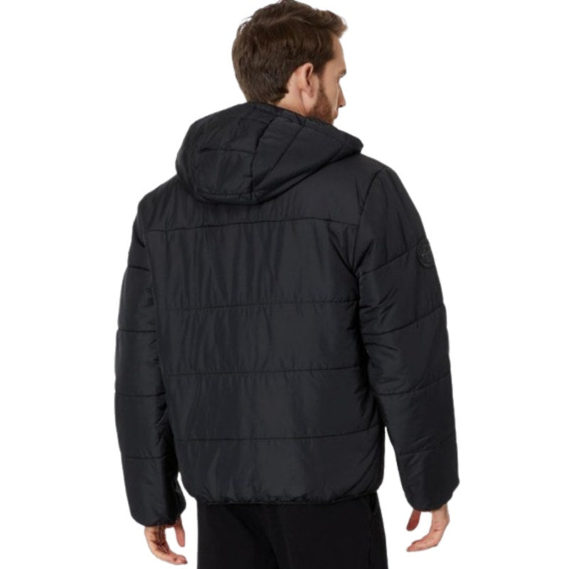 CHAMPION Men's Down Hooded Winter Jacket 2XL Plus Black Water Resistant NWT