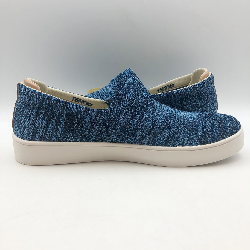 Spenco Womens Coastal Slip-on Sneakers Size 8 WIDE Patriot Blue Knit NIB