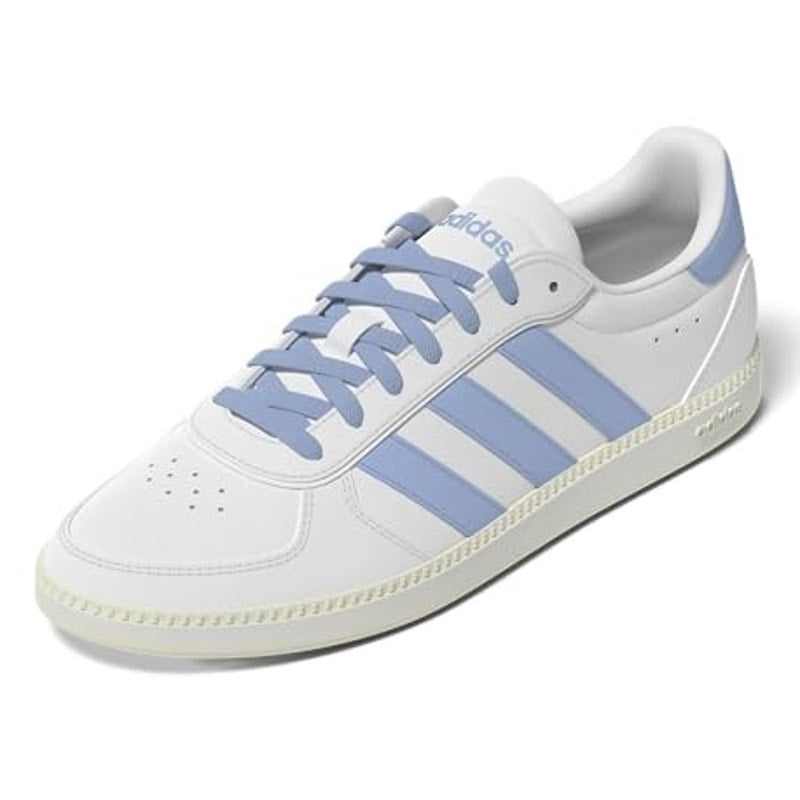 Adidas Womens Breaknet Sleek Casual Sneaker Size 6.5 White Blue NWT