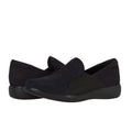 Munro Women's Clay Slip On Shoes Size 6 Wide Black Leather Loafer Casual NIB