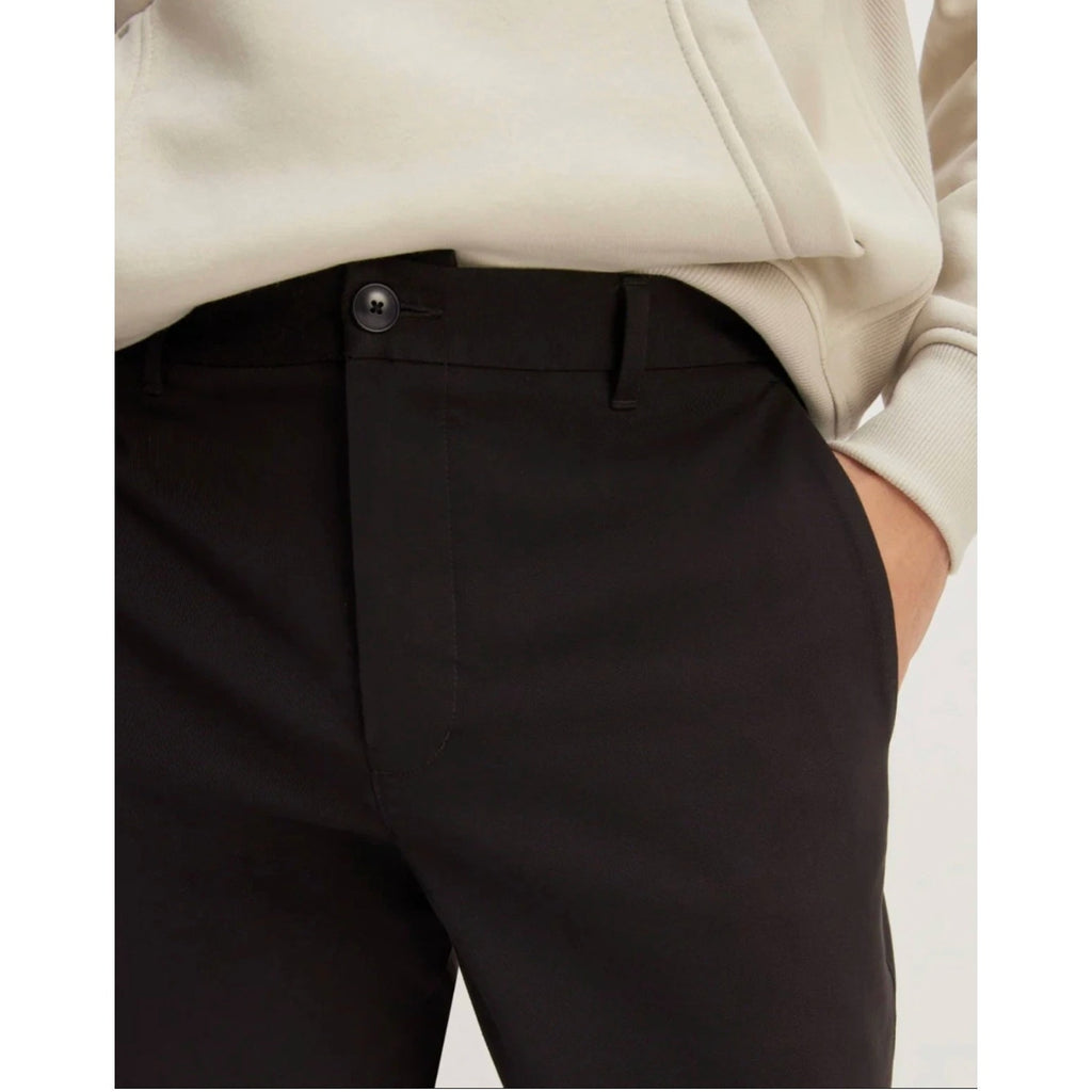 EVERLANE UNIFORM Men's The Performance Chino 33x30 Black Pants NWT