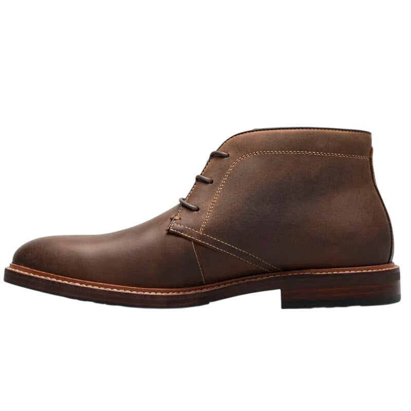 Florsheim Mens Anthem Plain Toe Chukka Boots Size 10.5 M Brown Leather NWOB