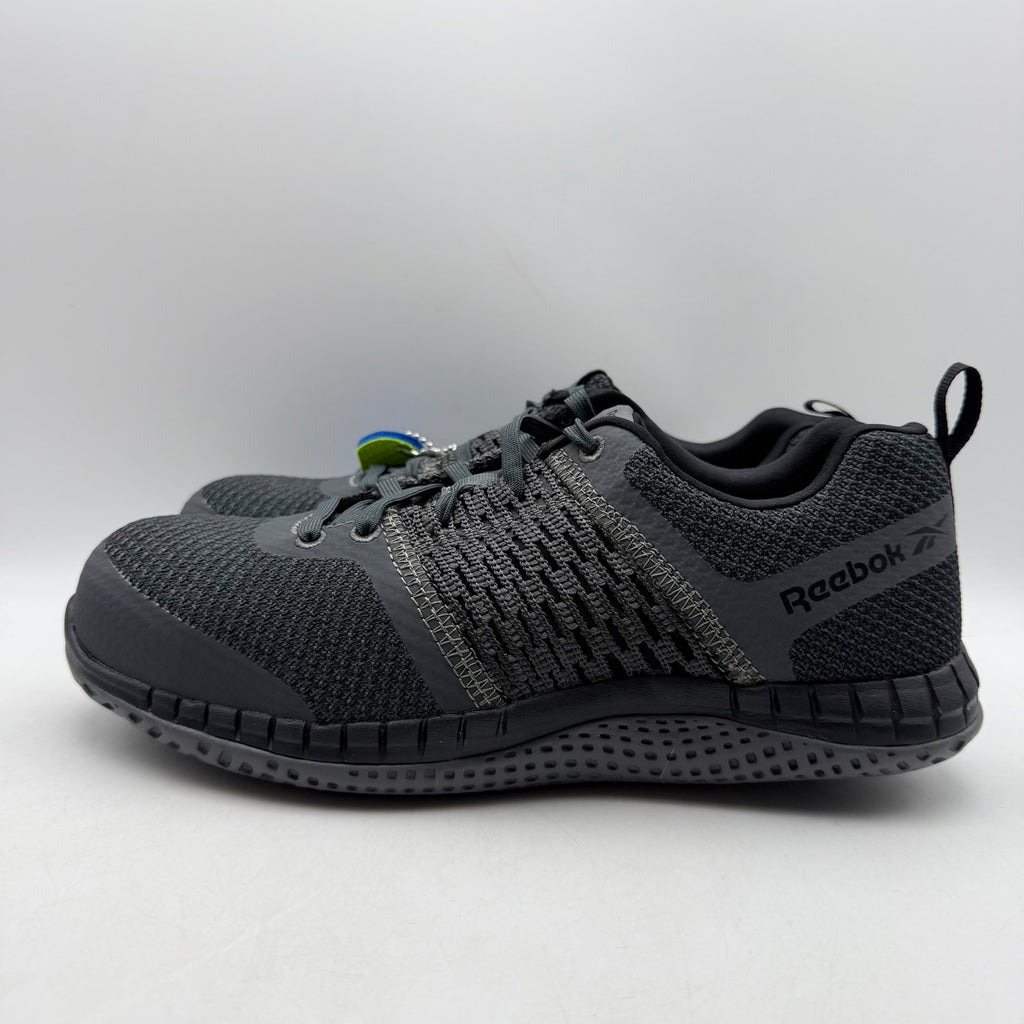 Reebok Mens Print Work ULTK Work Shoes US 8.5 M Grey Black Composite Toe NIB