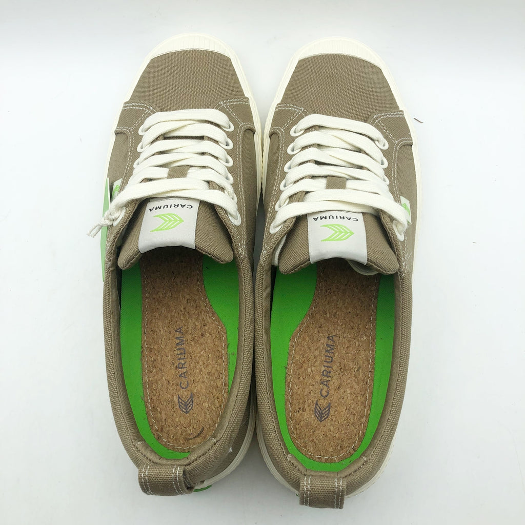 Cariuma Women's OCA Low Sneaker Size 9 Brown Burnt Sand Canvas NIB