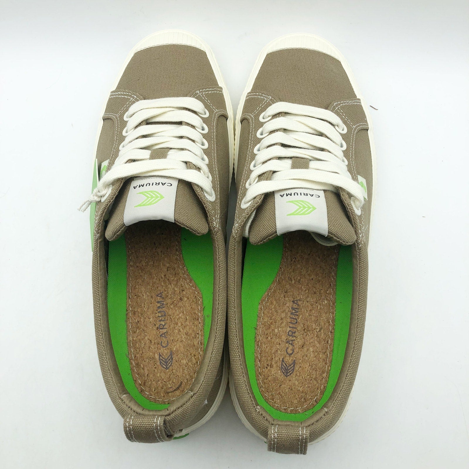 Cariuma Women's OCA Low Sneaker Size 9 Brown Burnt Sand Canvas NIB