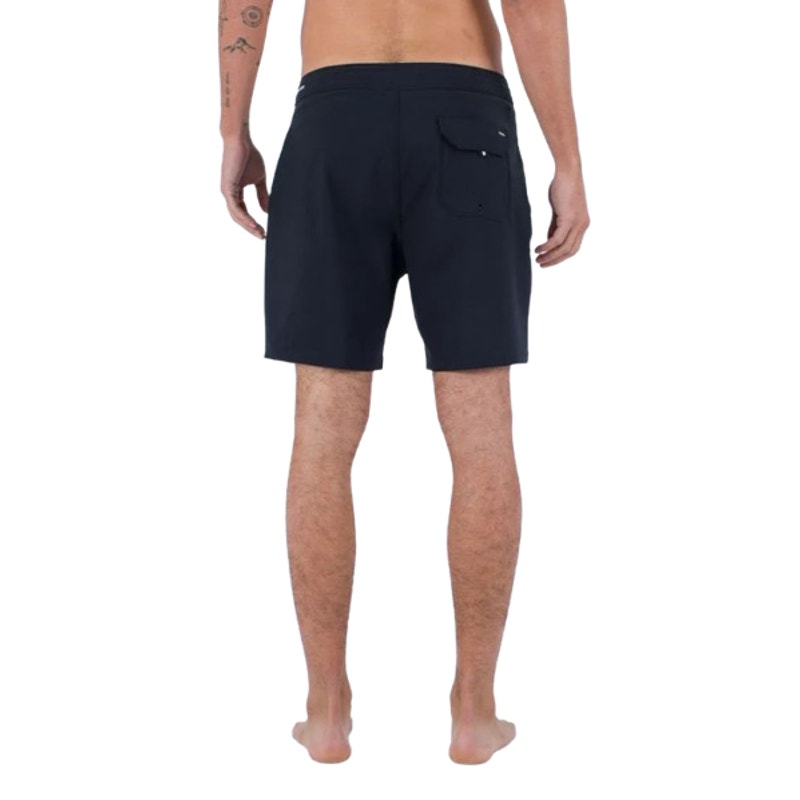 HURLEY Men's Phantom-Eco One & Only Boardshorts Size 34 LARGE Black 18" NWT