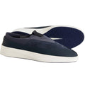 Wolf & Shepherd Cruise Tre Slip On Sneaker MENS 7.5 WOMENS 9 Blue Leather NIB