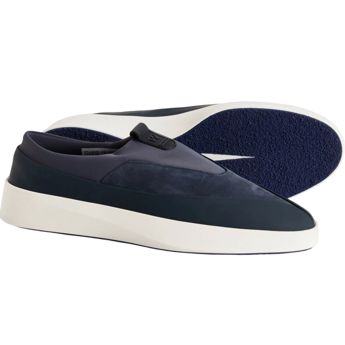 Wolf & Shepherd Cruise Tre Slip On Sneaker MENS 7.5 WOMENS 9 Blue Leather NIB