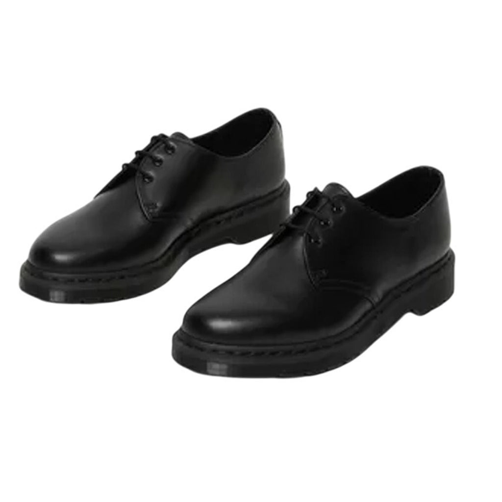 Dr. Martens 1461 Mono Smooth Oxford Shoes Mens 9 Womens 10 Black Leather NIB