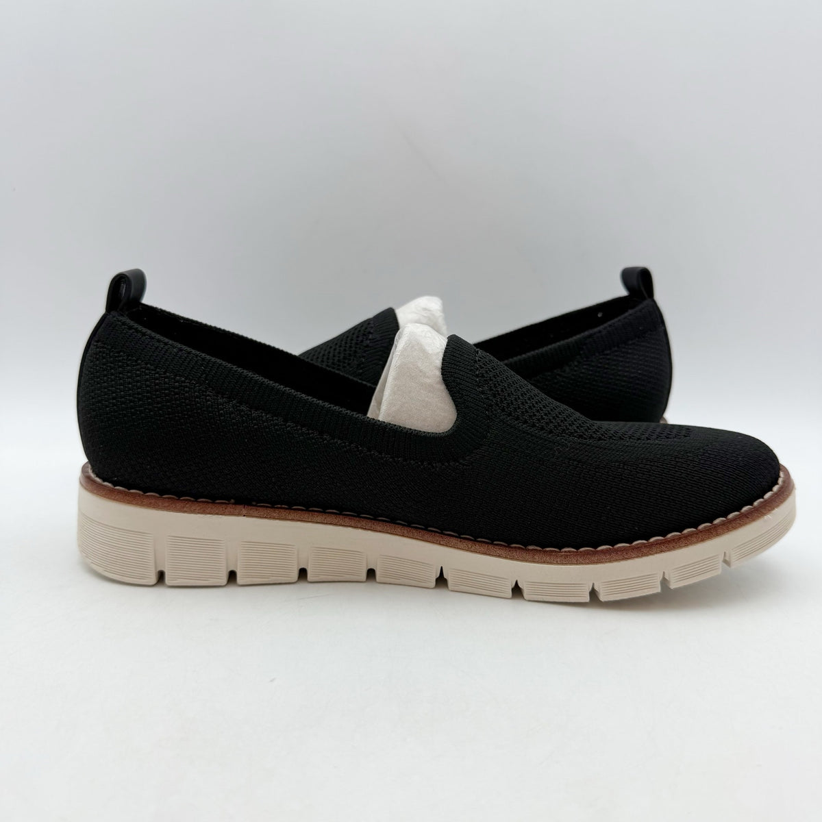 Easy Spirit Womens Valina Casual Shoes Size 6 M Black Slip On Loafers NIB