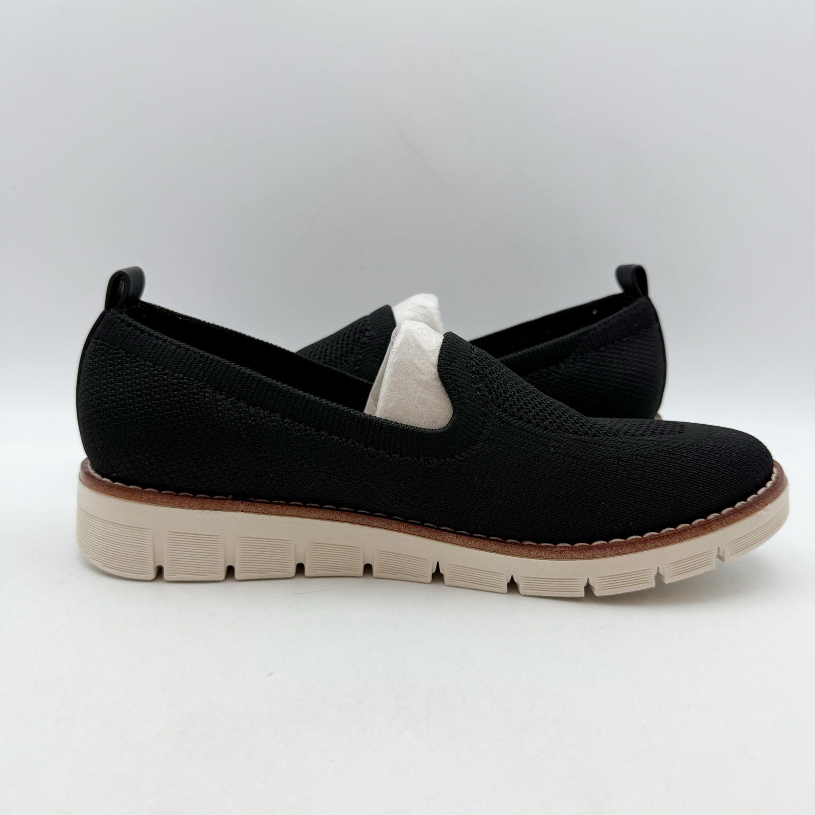 Easy Spirit Womens Valina Shoes US 6 M Black Slip On Casual Loafers NIB