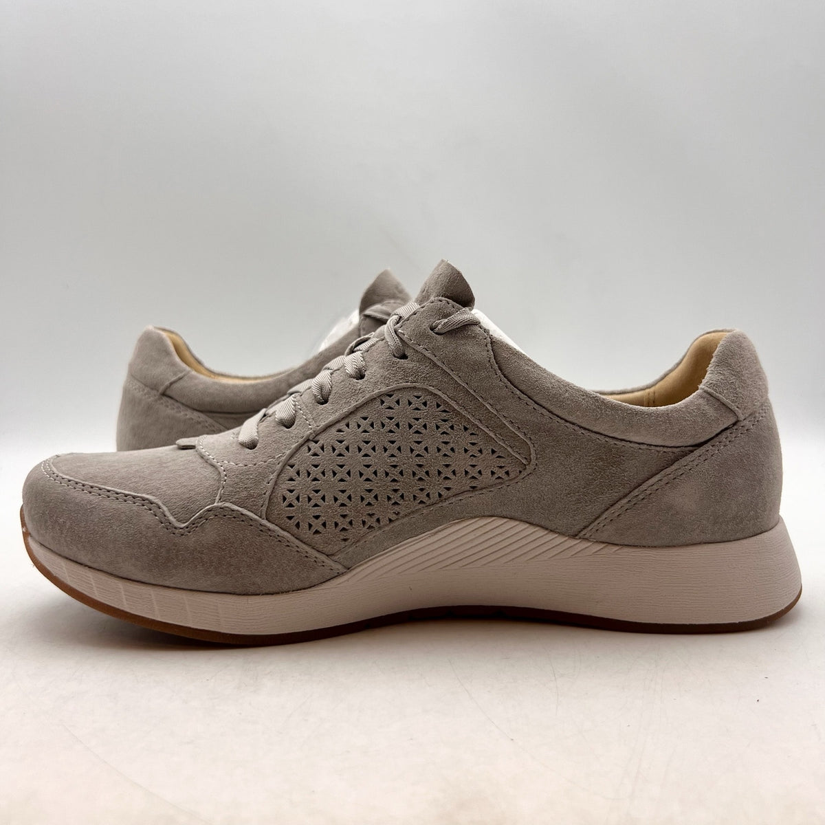 Dansko Womens Catie Casual Sneakers EU 40 US Size 9.5-10 Grey Suede NIB