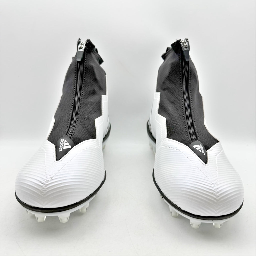 Adidas Mens Nasty Ultra 2.0 Football Cleats US 12 White Black Athletic NWOB