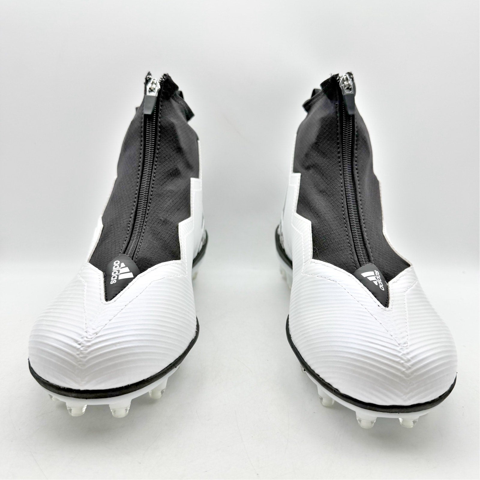Adidas Mens Nasty Ultra 2.0 Football Cleats US 12 White Black Athletic NWOB
