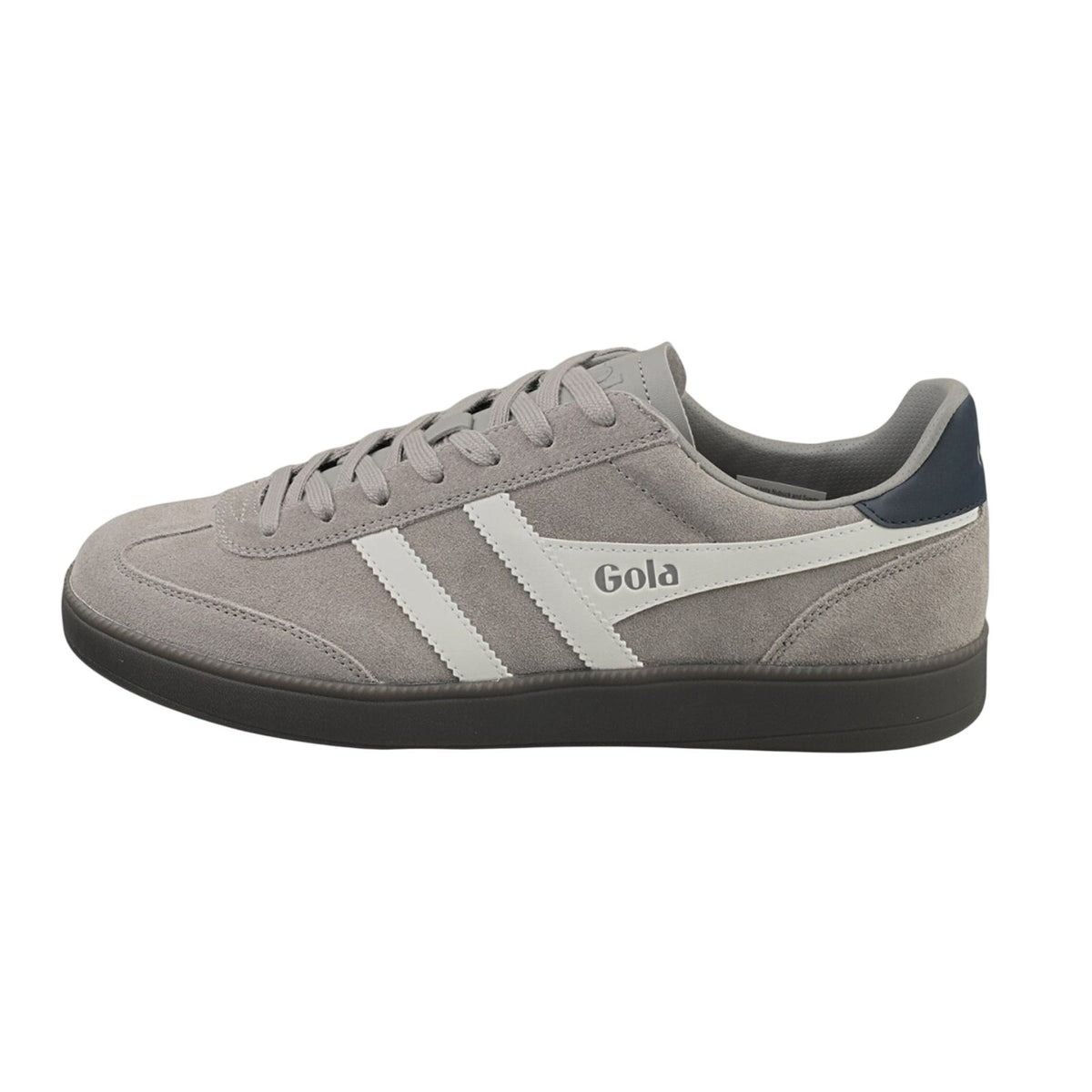 Gola Mens Viper Casual Sneakers Size 11 EU 44 Grey White Suede NWOB