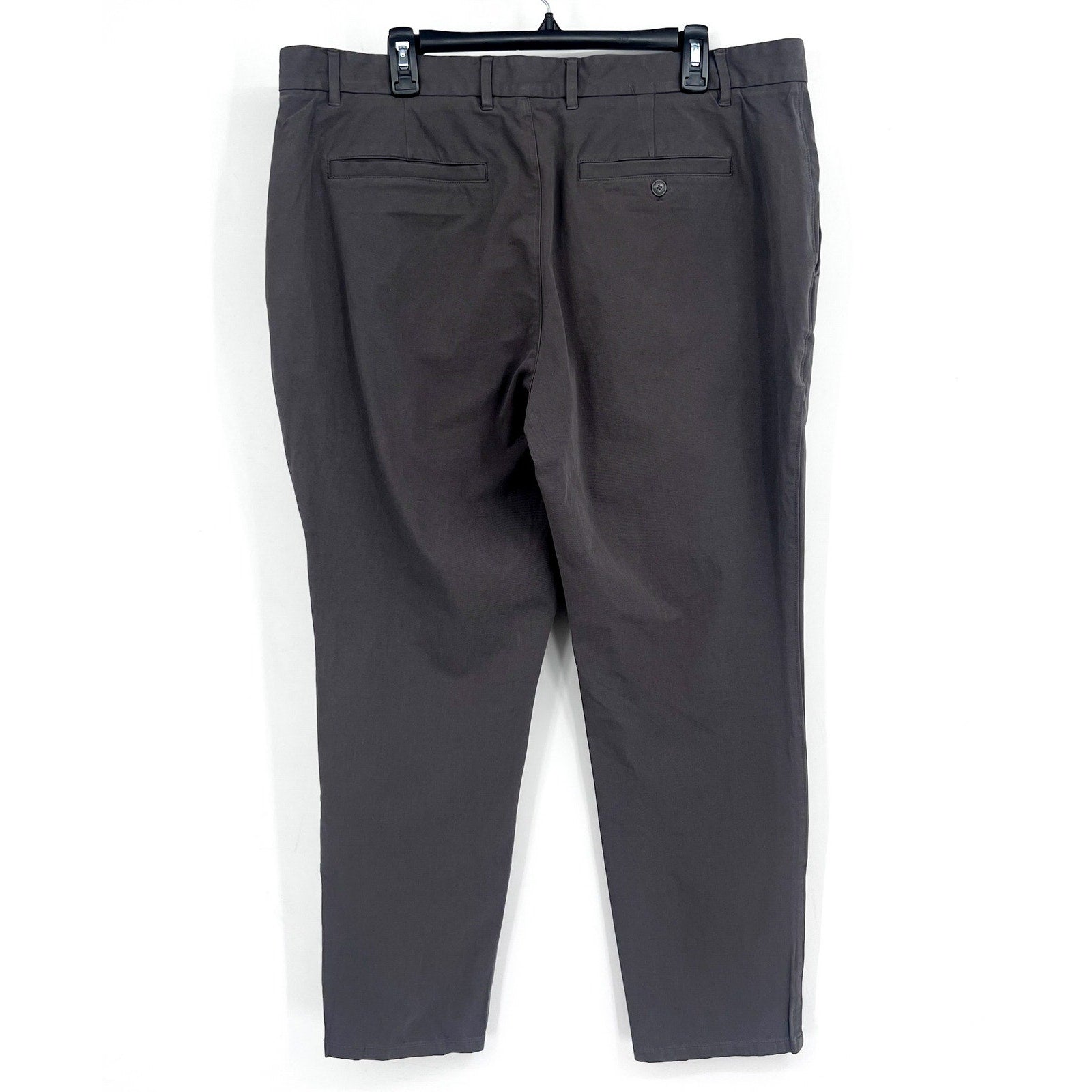 EVERLANE Uniform Mens Performance Chino Pants 38x30 Slate Grey Athletic Fit NWT