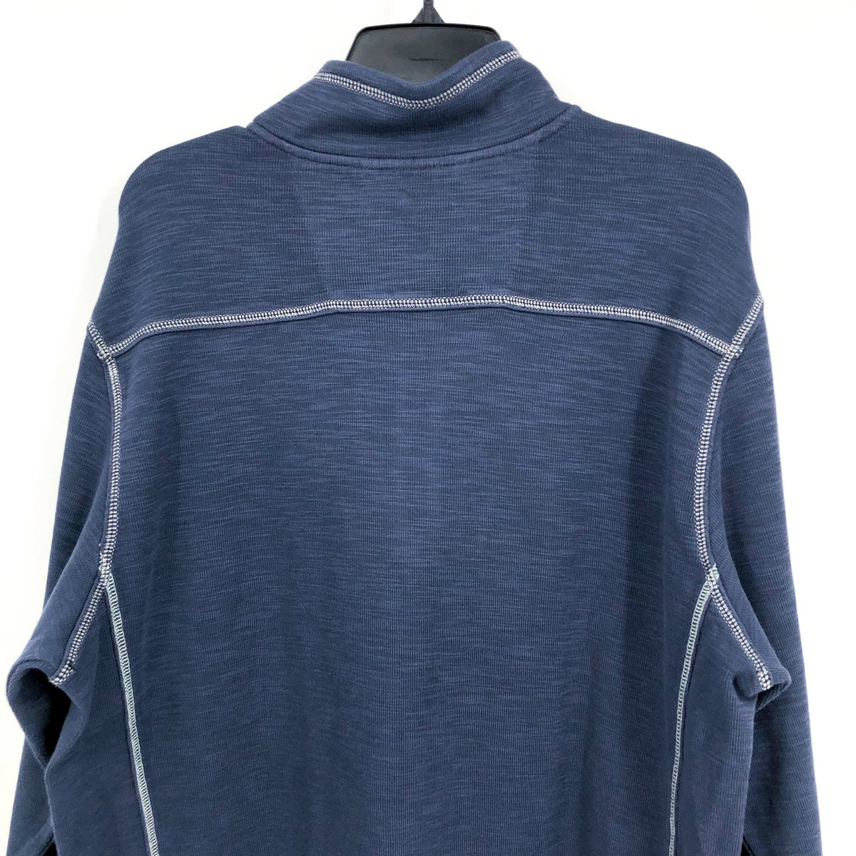 TOMMY BAHAMA Men's Tobago Bay Half Zip Sweatshirt XL Island Navy Blue NWT