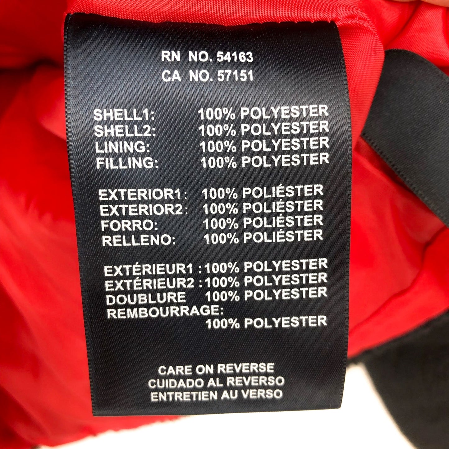 TOMMY HILFIGER Womens Colorblock Puffer Jacket XL Red Black Faux Fur Trim NWT