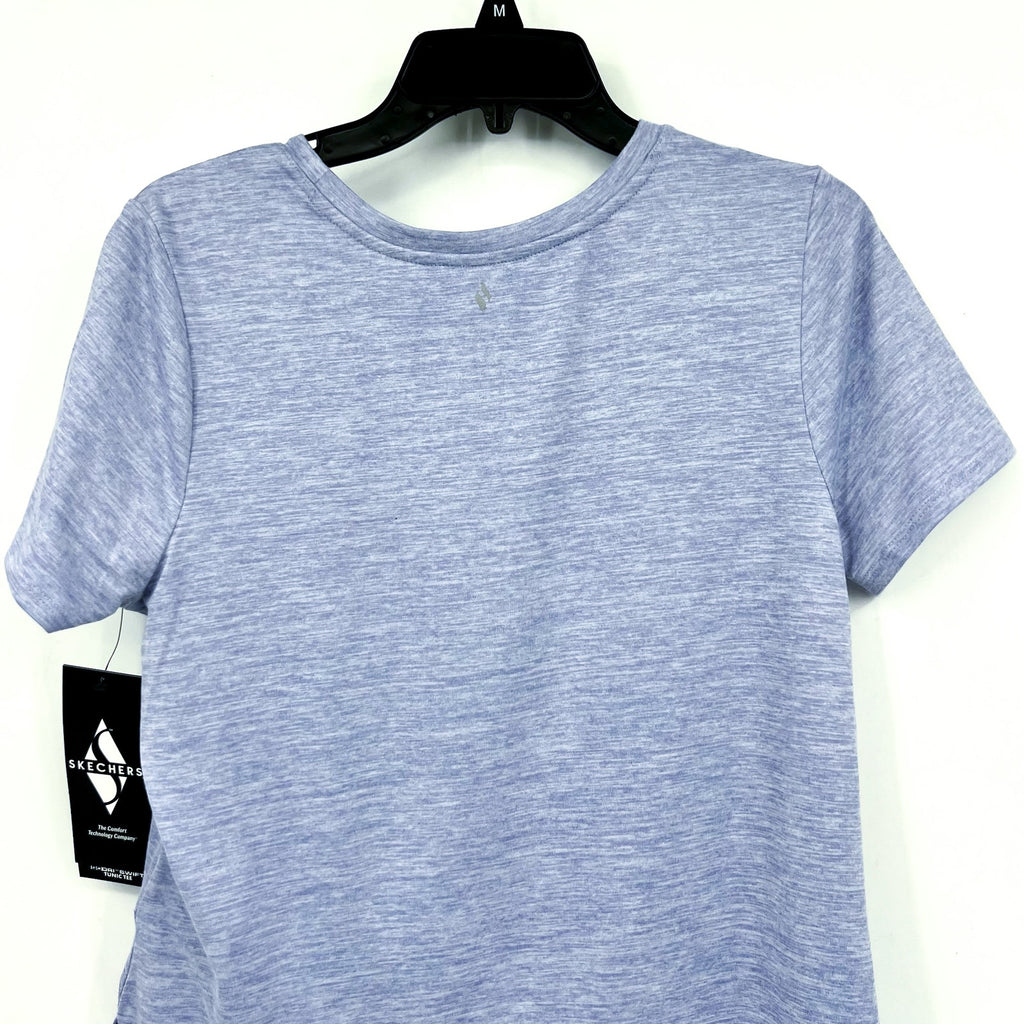 SKECHERS Women's GO DRI Swift Tunic Tee Medium Light Purple Short Sleeve NWT