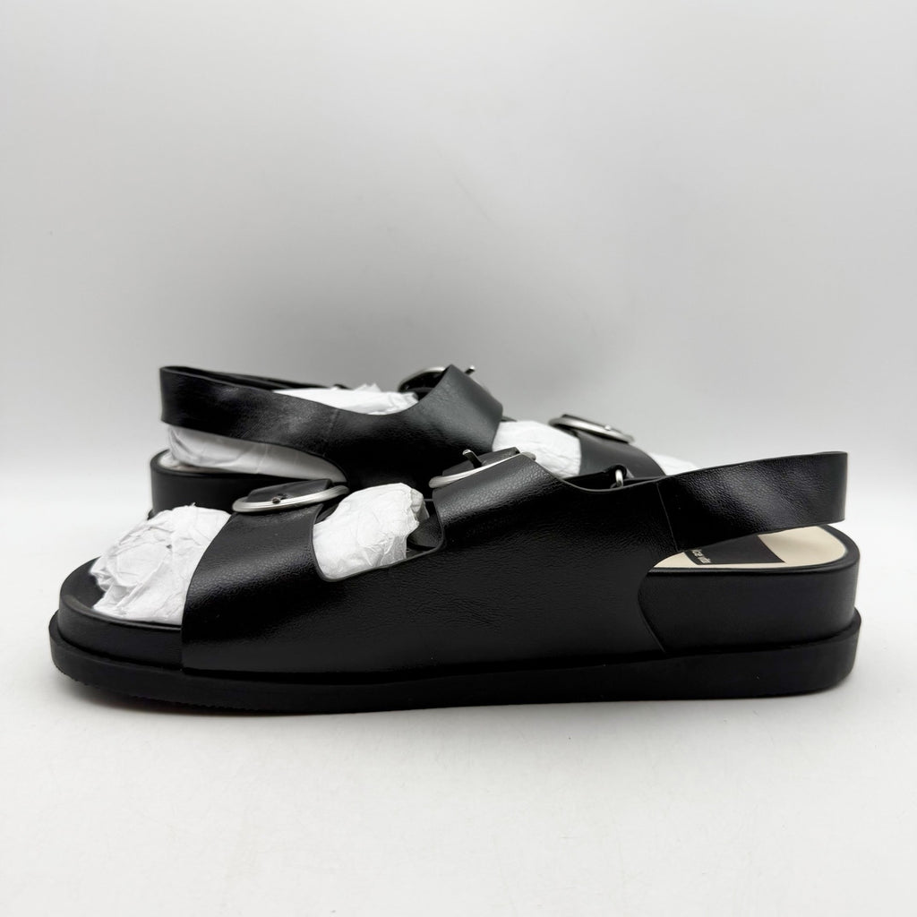 Dolce Vita Womens Starla Platform Sandals Size 10 Black Silver NWOB