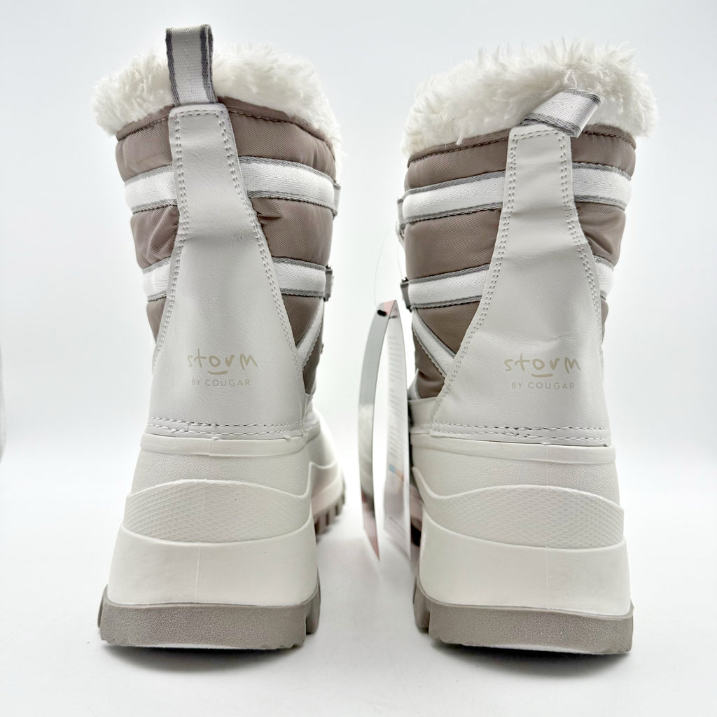 Storm by Cougar Womens Fresno Snow Boots US 11 EU 42.5 White Waterproof NIB