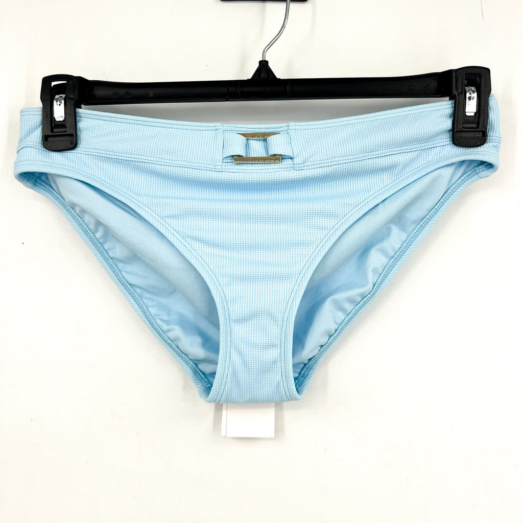 LILLY PULITZER Womens Orea Bikini Bottoms Size 6 Hydra Blue Gold Hardware NWT