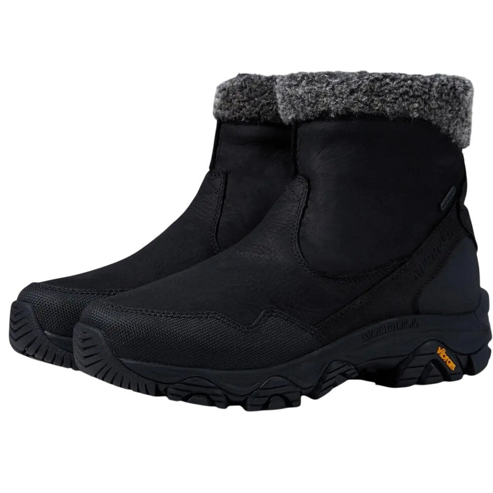 Merrell Women Coldpack 3 Thermo Mid Boot US 9 EU 40 Black Leather Waterproof NIB
