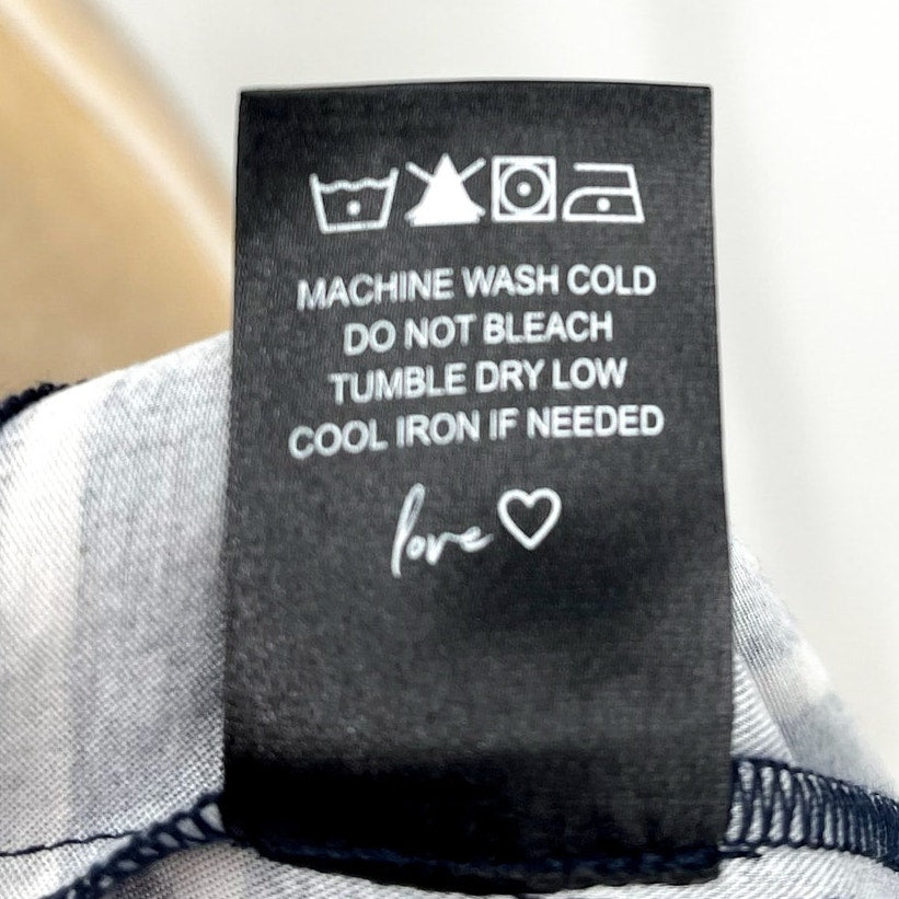 NIC + ZOE Women's Indigo Dash Live In Dress XS Blue Indigo Print A-line NWOT