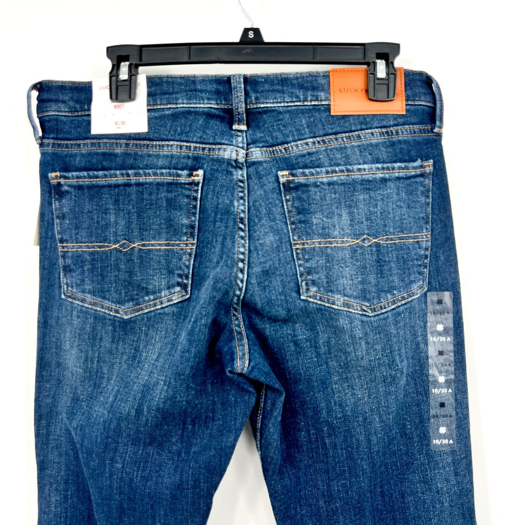 Lucky Brand Womens Sweet Bootcut Jeans 10/30 Blue Agate Mid Rise Stretch NWT