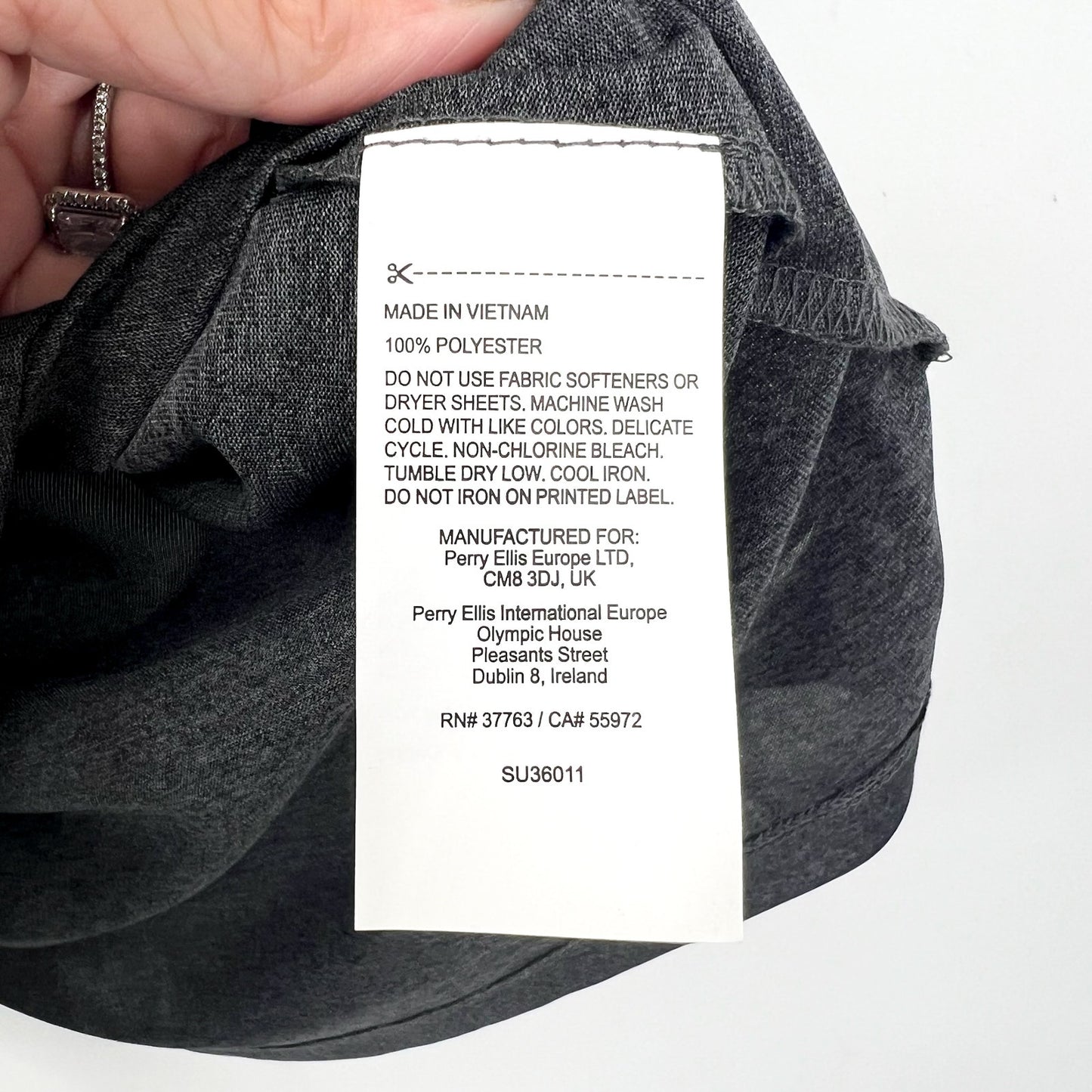 CALLAWAY Women's 1/4 Zip Sleeveless Polo Shirt Large Black Heather NWT