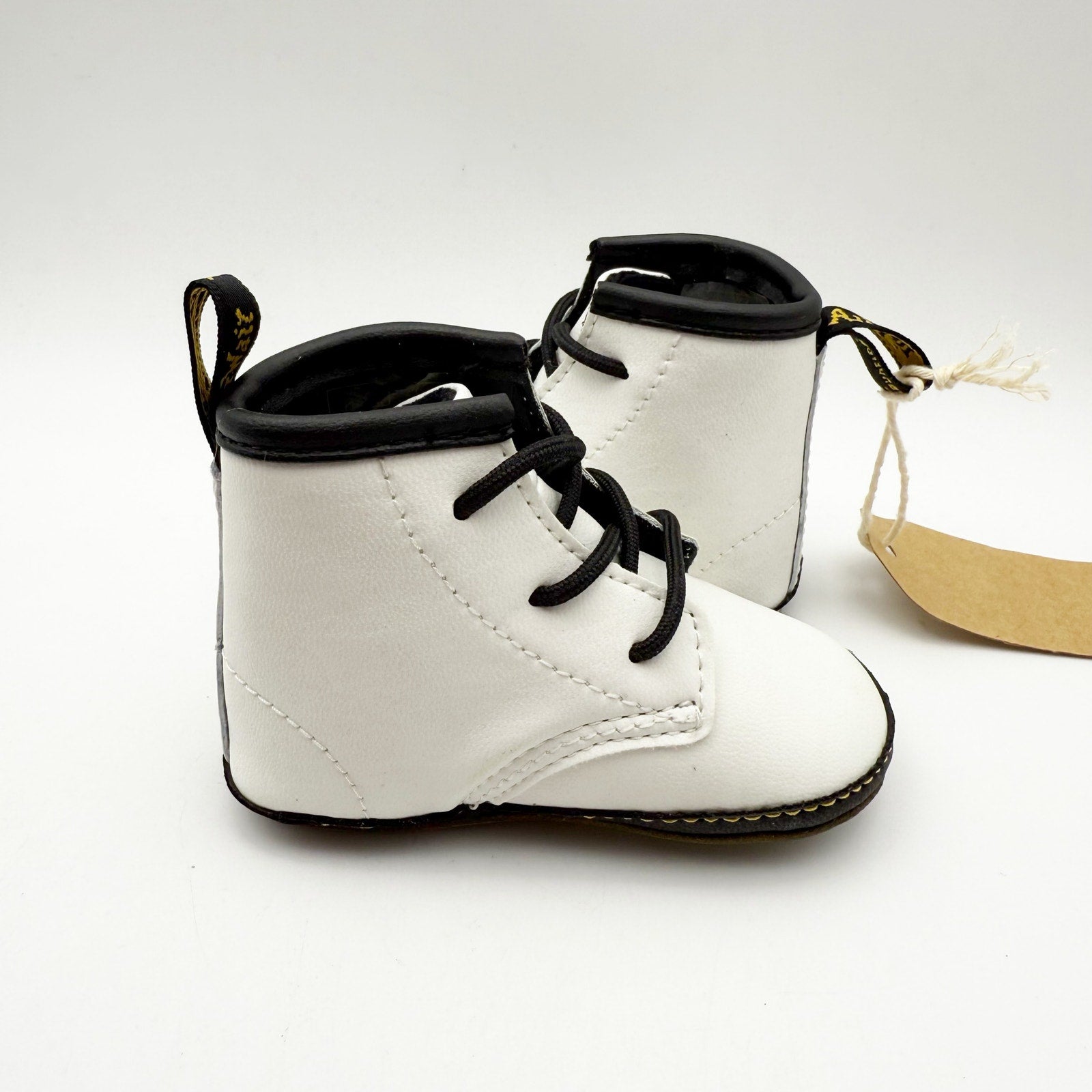 Dr. Martens Infant/Toddler 1460 Crib Bootie US 3 EU 18 White Leather NIB