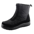 Flexus Spring Step Womens Lake Effect Snow Boots US 5.5-6 Black Waterproof NIB