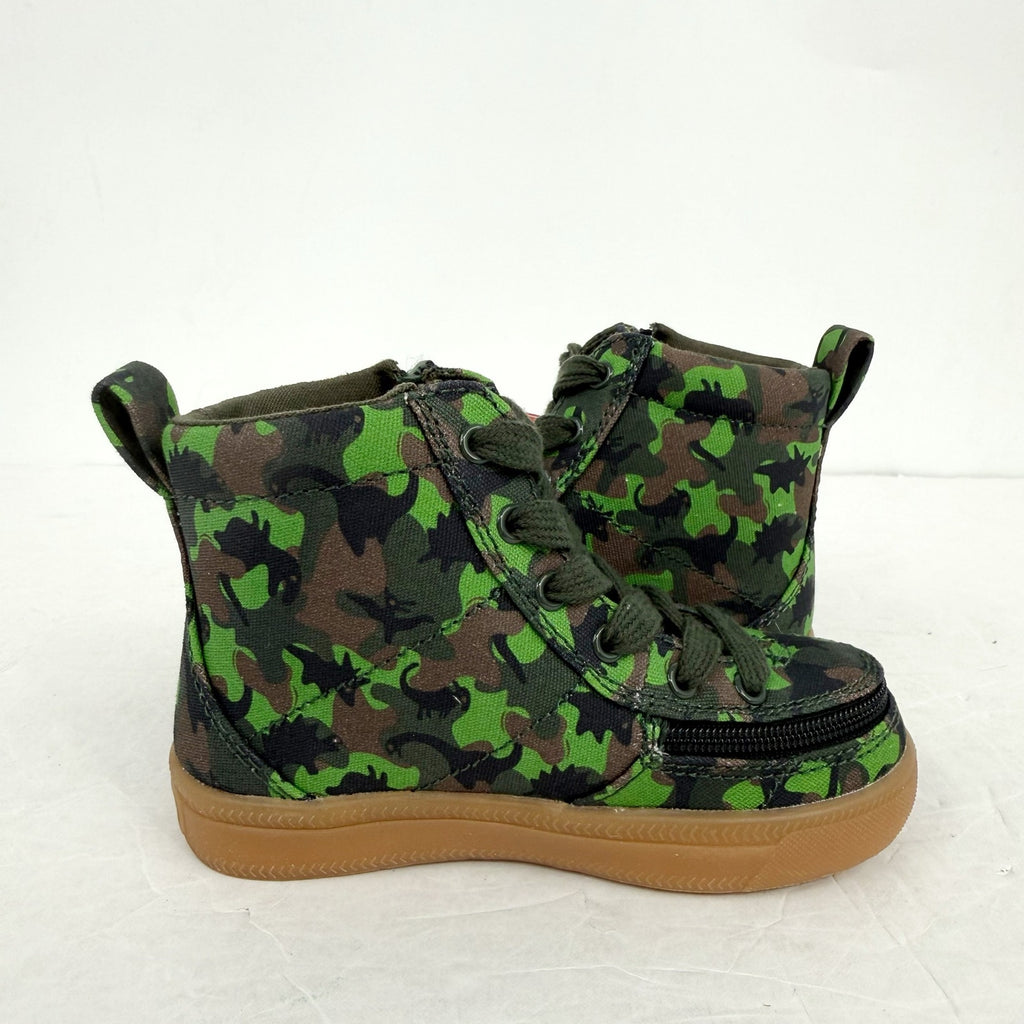 BILLY Footwear Toddler Kids High Top Sneakers US 8 M EU 24 Dark Green NIB