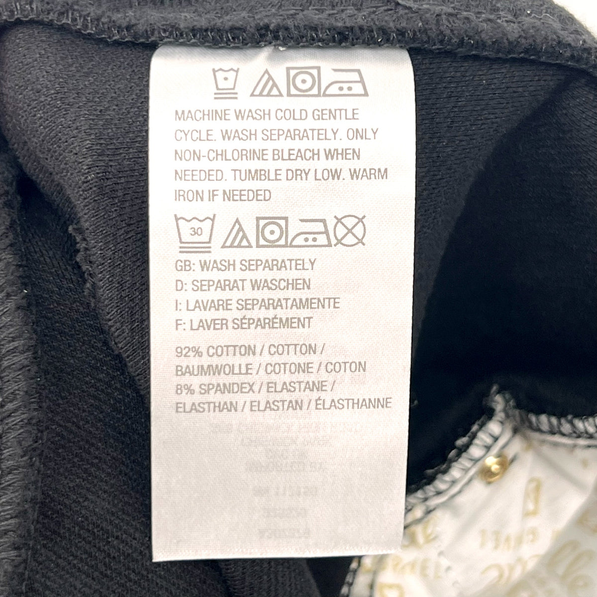 BELLE BY KIM GRAVEL Women's Flexibelle Capri Jeans 26W Black NWOT