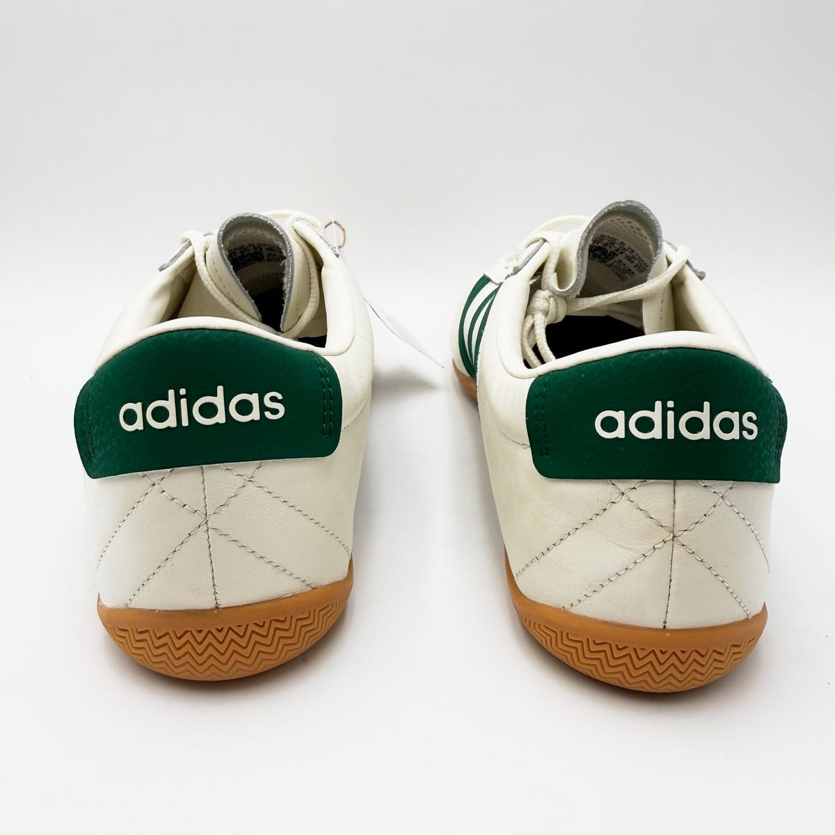 adidas Womens Grand Court Lo Casual Sneakers Size 11 EU 44 Off White Green NIB