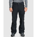 QUICKSILVER Men's Porter Snow Pants Large Black Waterproof Outdoor NWT