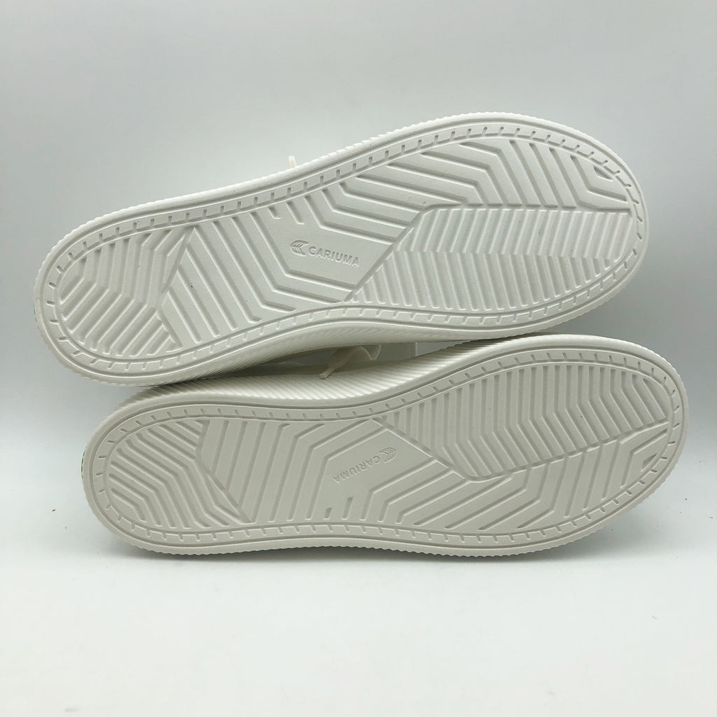 Cariuma Womens IBI Low Sneakers Size 7 Off White Bamboo Knit Casual NIB