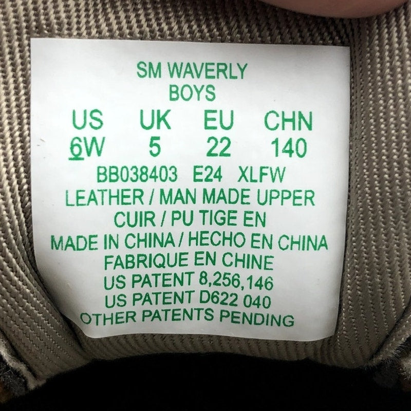 Stride Rite Boys SM Waverly Walnut Size 6 Wide Toddler Shoes Brown NIB