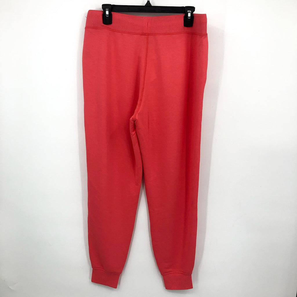 SKECHERS Women's GoLounge Restful Joggers Large Pink Coral Terry Sweatpants NWT