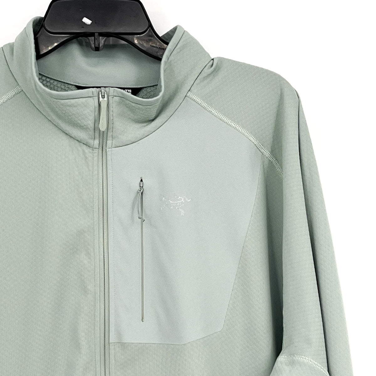 ARC'TERYX Men's Delta Full Zip Fleece Jacket XXL Stone Green Light FLAWS NWOT