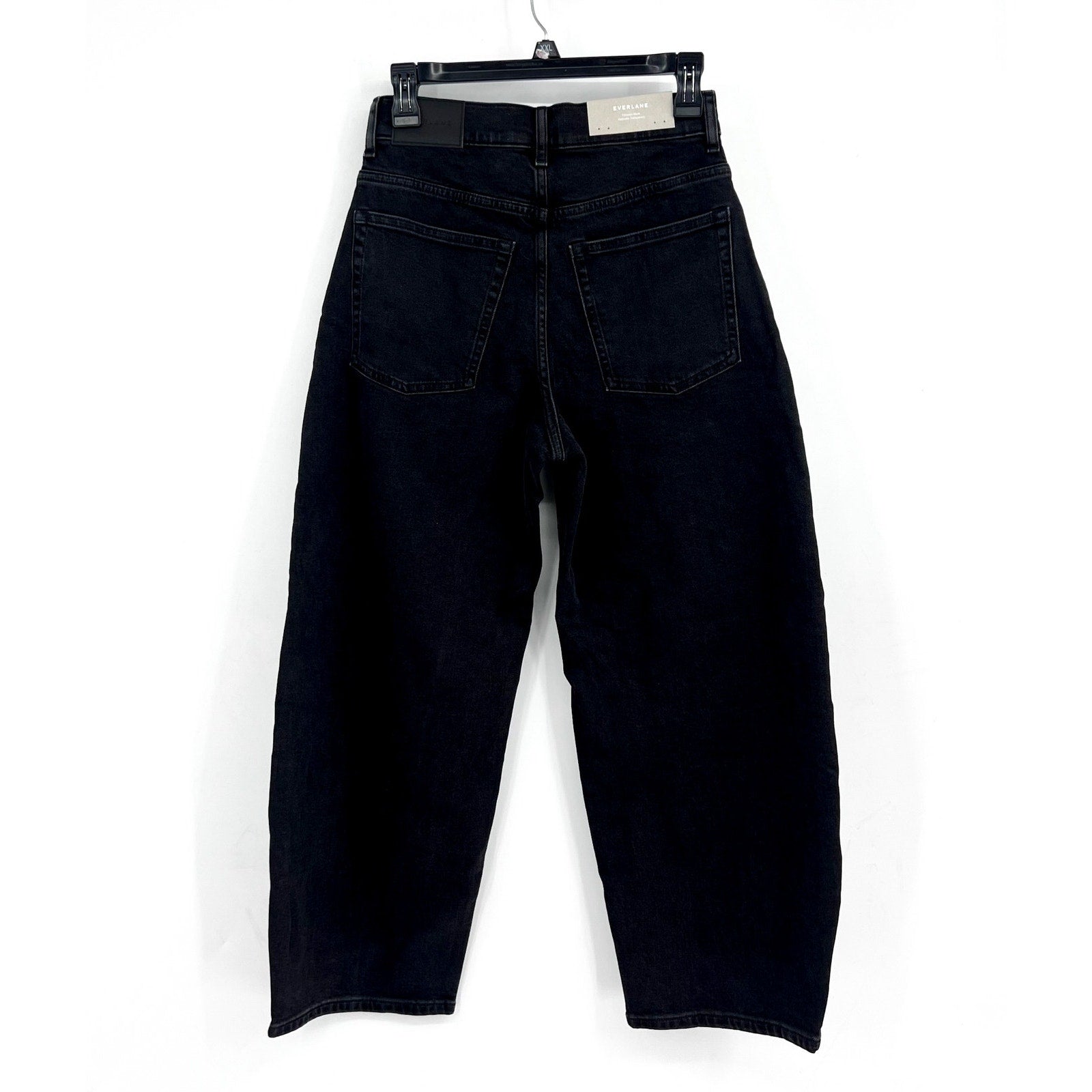 EVERLANE Women's The Way-High Curve Jeans 26R US 2 Washed Black NWT