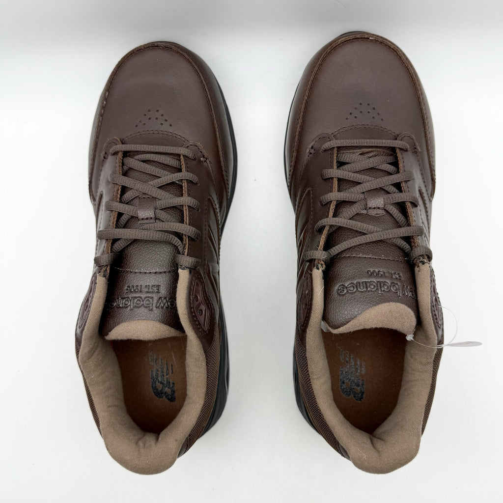 New Balance Mens 928v3 Walking Sneakers US 9 XXWIDE EU 42.5 Brown Leather NIB