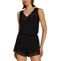 COSABELLA Women's Giulia Modal Sleep Romper Small Black Sleeveless NWT
