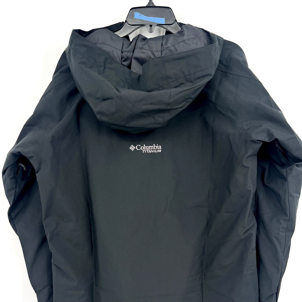 Columbia Mens Highland Summit II Jacket Small Black Waterproof Winter Coat NWT