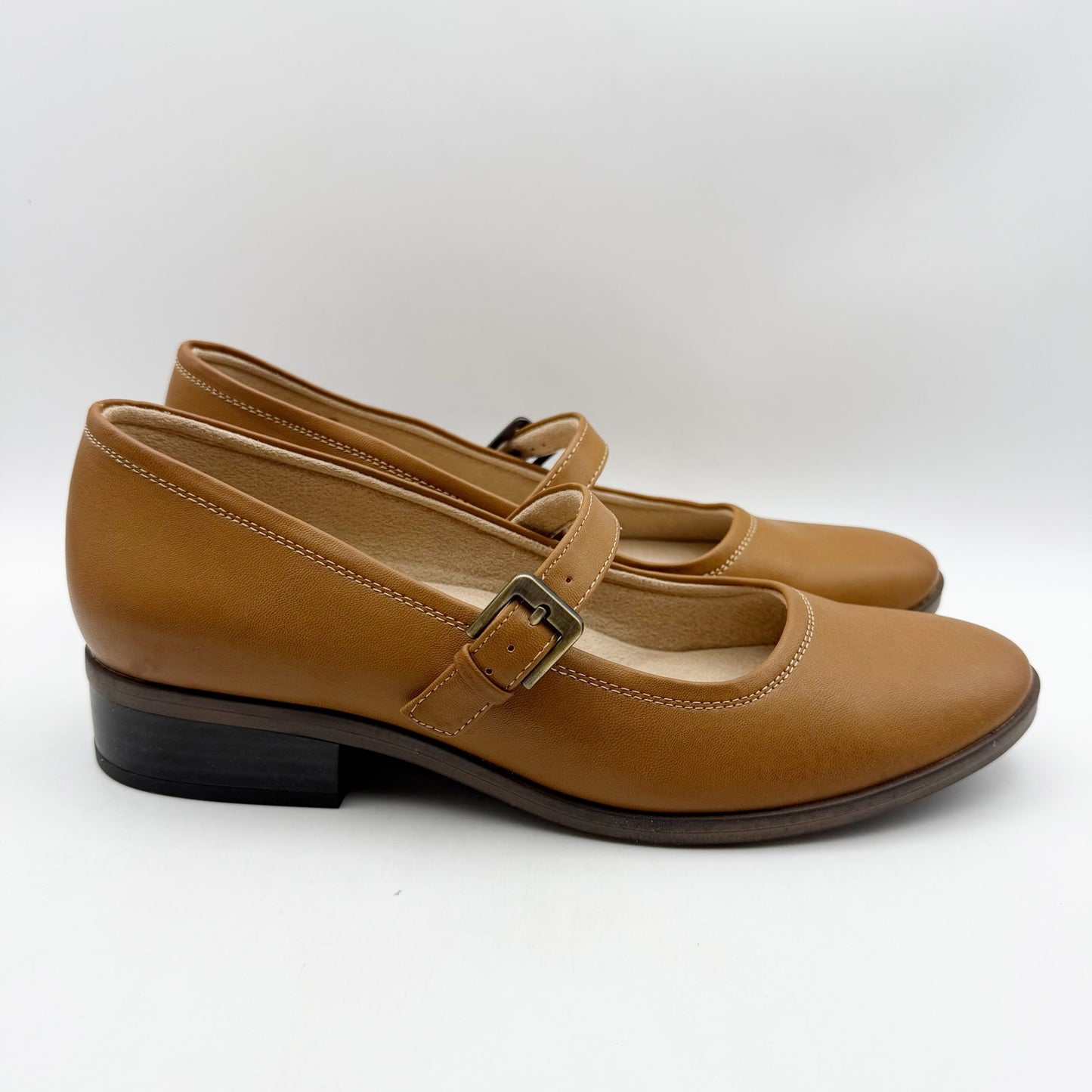 Soul Naturalizer Womens Ramona Mary Jane Flats US 8.5 M EU 39 Brown NIB