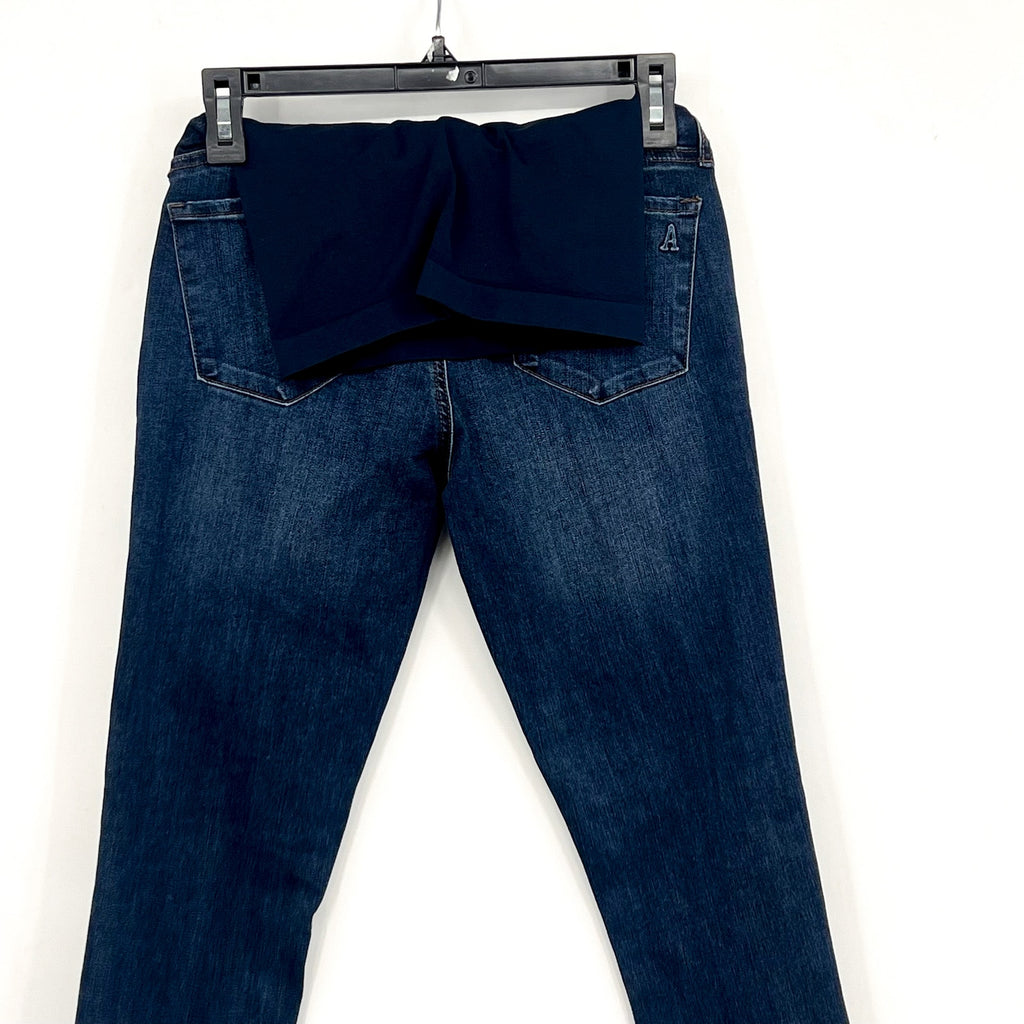 ARTICLES OF SOCIETY Maternity Skinny Jegging Size 25 US 0 Dark Blue NWOT