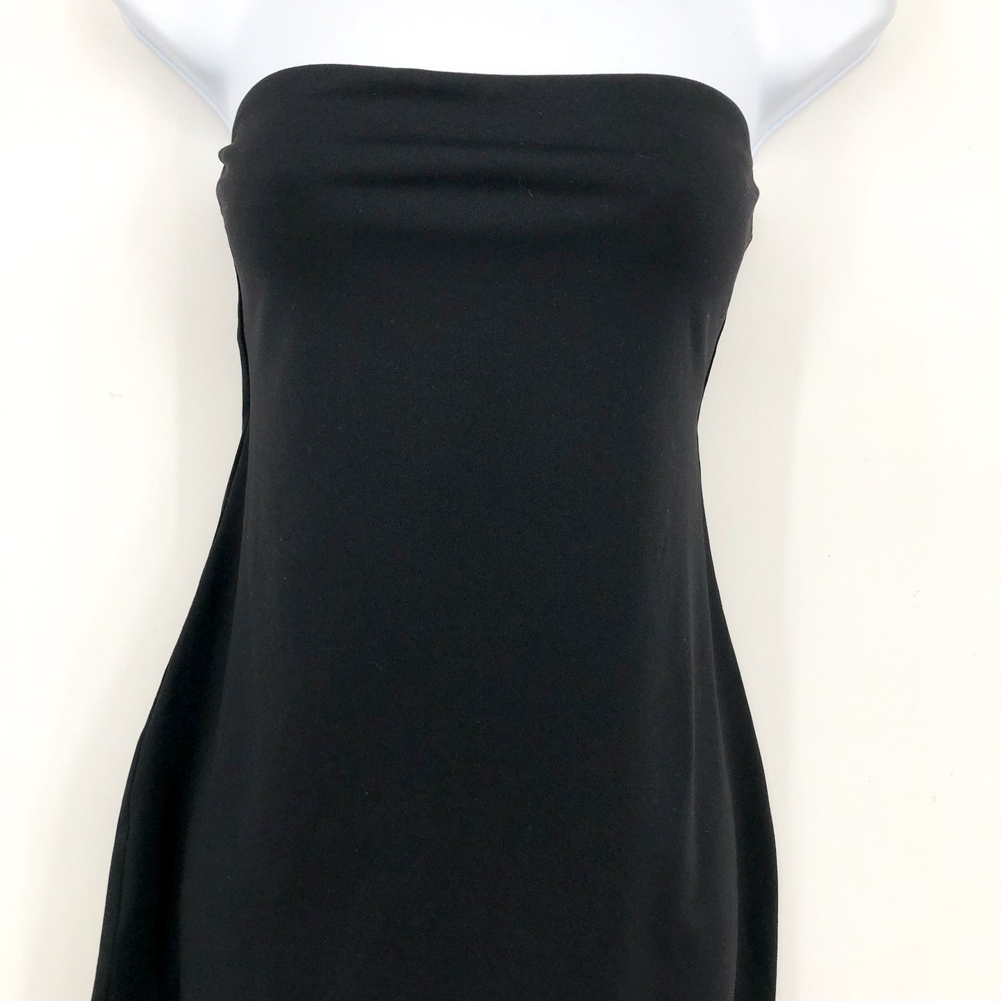 SUSANA MONACO Women's Tube Shirt Tail Dress Medium Black Jersey Stretch NWT
