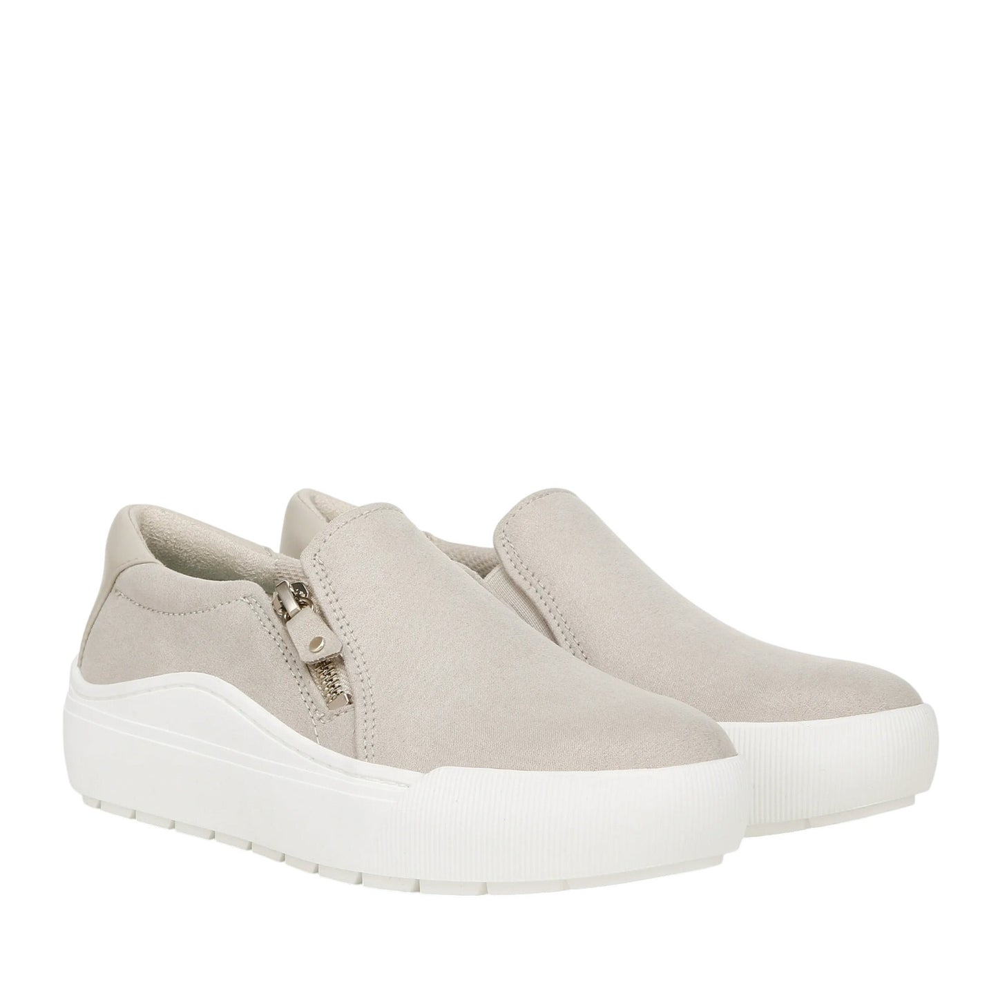 Dr. Scholl's Women's Time Off Now Slip On Sneaker Size 11 Taupe Grey NIB