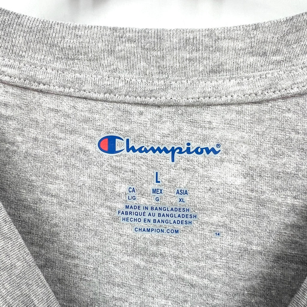 Champion Womens NC State Wolfpack Graphic T-Shirt Large Heather Grey NWT